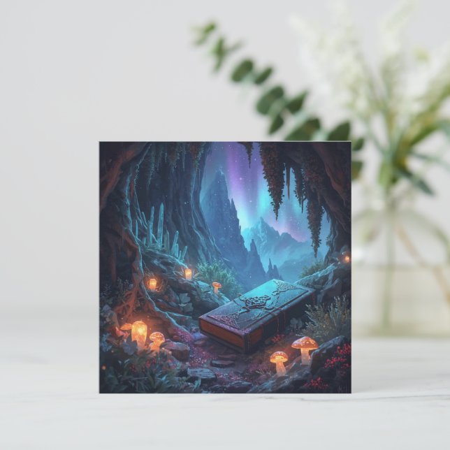 Lanterns, Mushrooms, and a Book (スタンド正面)