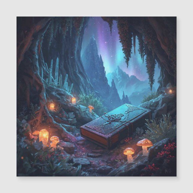 Lanterns, Mushrooms, and a Book (正面)
