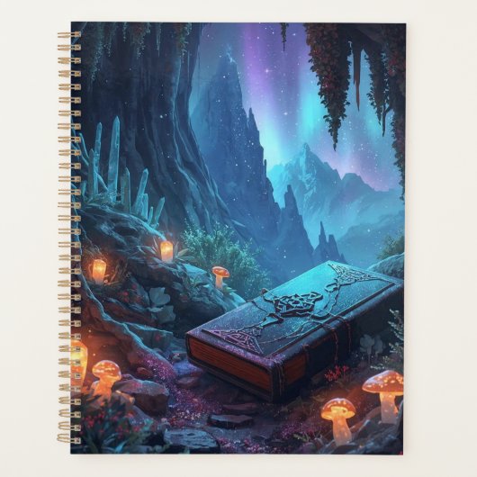 Lanterns, Mushrooms, and a Book プランナー手帳 (正面)