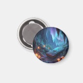 Lanterns, Mushrooms, and a Book マグネット (正面/裏面)