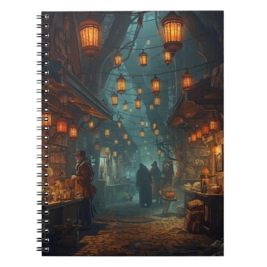 Lanterns of the Forgotten Alley ノートブック (正面)