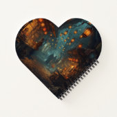 Lanterns of the Forgotten Alley ノートブック (裏面)