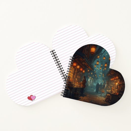 Lanterns of the Forgotten Alley ノートブック (内部)