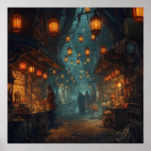 Lanterns of the Forgotten Alley ポスター (正面)