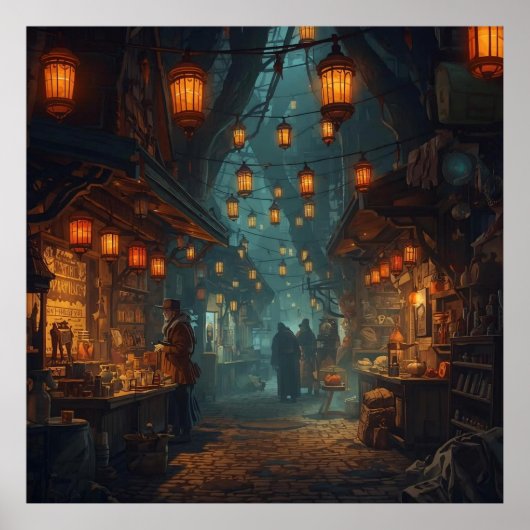 Lanterns of the Forgotten Alley ポスター (正面)