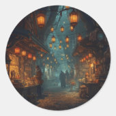 Lanterns of the Forgotten Alley ラウンドシール (正面)