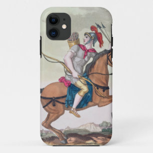 「L'Anticaローマ」からの騎兵隊Archer、1825年(色 iPhone 11 ケース