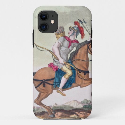 「L'Anticaローマ」からの騎兵隊Archer、1825年(色 Case-Mate iPhoneケース (裏面)