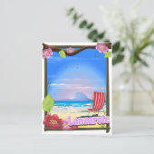 Lanzarote Travelポスター ポストカード (スタンド正面)