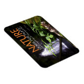 Lao Tzu Inspirational Quote "Nature" Flexible マグネット (右側)