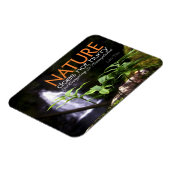 Lao Tzu Inspirational Quote "Nature" Flexible マグネット (左側)