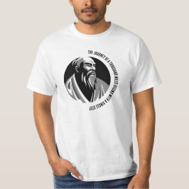  Lao Tzu | The Journey of a Thousand Miles Tシャツ