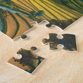 Laos Illustration Travel Art Vintage ジグソーパズル (側面)