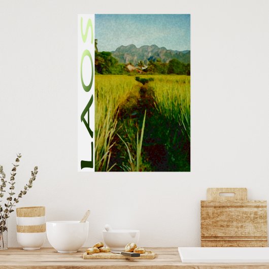 Laos Poster ポスター (キッチン)