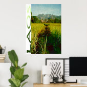Laos Poster ポスター (ホームオフィス)