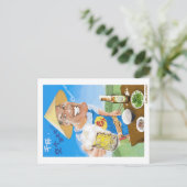 Laowai -応援友達を作ろう！ ポストカード (スタンド正面)