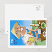 Laowai -応援友達を作ろう！ ポストカード (正面/裏面)