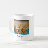 Lapの写真では猫の方がライフカスタムは良い コーヒーマグカップ (正面左)