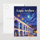 Lapa Arches Brazil ポストカード (正面/裏面)