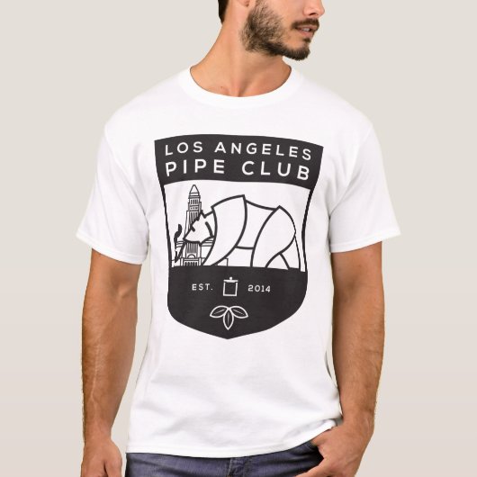 LAPC B&Wロゴ Tシャツ (正面)