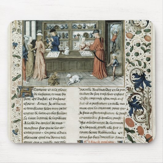 Lapidaire de Mandevilleからの宝石屋の店、 マウスパッド (正面)