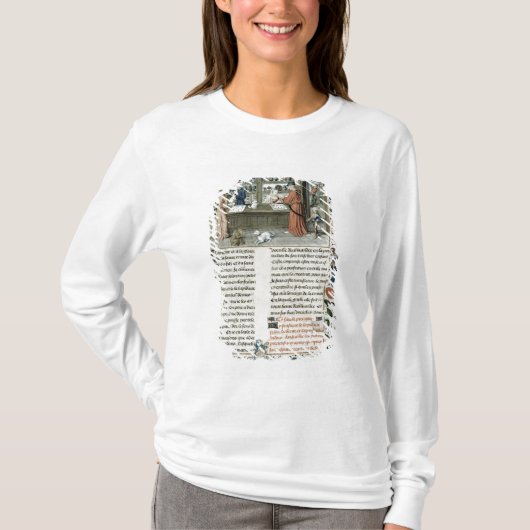 Lapidaire de Mandevilleからの宝石屋の店、 Tシャツ (正面)