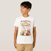 Lapin de Pâques mignon – Ne touche pas à mes œufs  Tシャツ (正面フル)