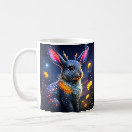 Lapin lumineux féerique コーヒーマグカップ (左)