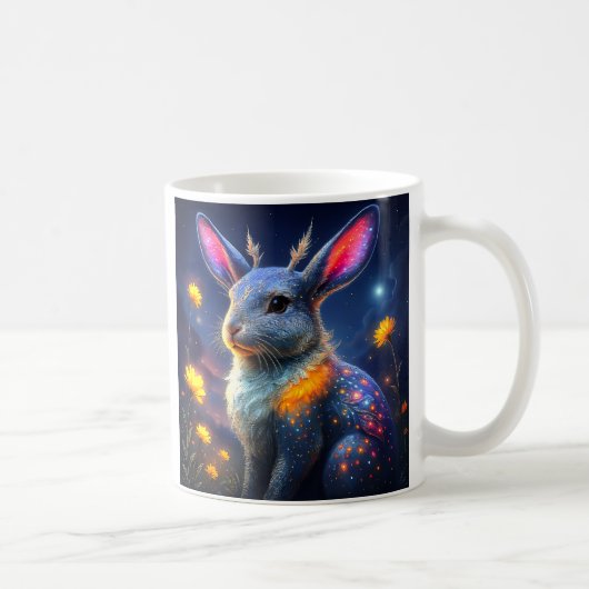 Lapin lumineux féerique コーヒーマグカップ (右)