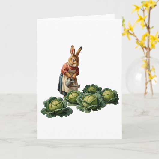 Lapine aux choux カード (黄色い花)