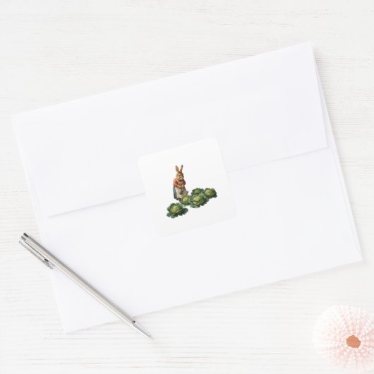 Lapine aux choux スクエアシール (封筒)