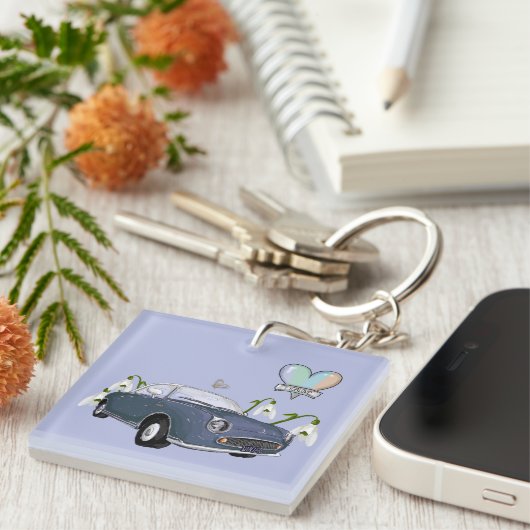 Lapis Grey Figaro key chain キーホルダー (正面右)