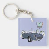 Lapis Grey Figaro key chain キーホルダー (正面)