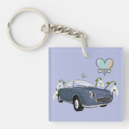 Lapis Grey Figaro key chain キーホルダー