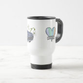 Lapis Grey Figaro travel mug - reisbeker トラベルマグ (正面右)
