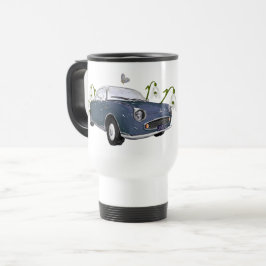 Lapis Grey Figaro travel mug - reisbeker トラベルマグ