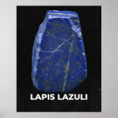 Lapis Lazuli Gemstone ポスター (正面)