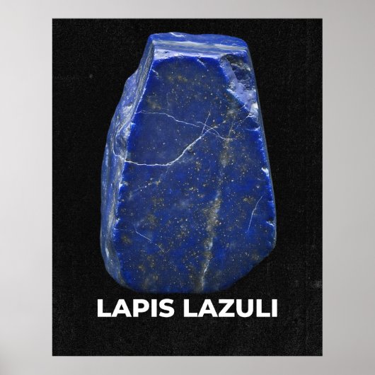 Lapis Lazuli Gemstone ポスター (正面)