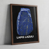Lapis Lazuli Gemstone ポスター