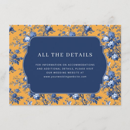 Lapis Rose Wedding エンクロージャーカード (正面)