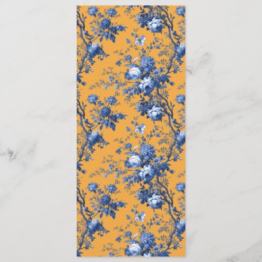 Lapis Rose Wedding メニュー (裏面)