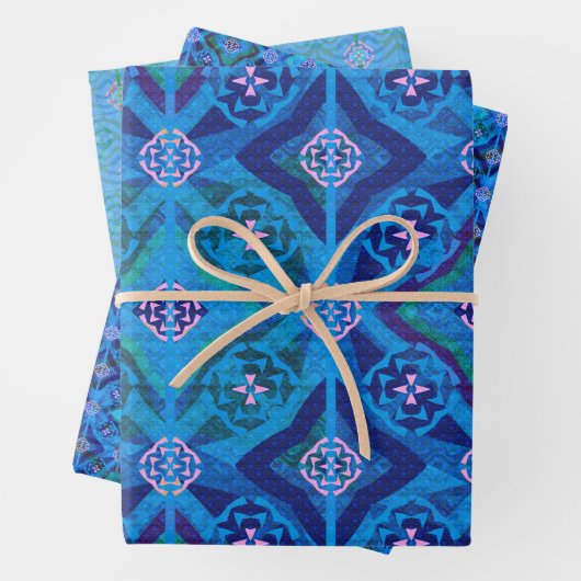 Lapiz Tapestry Wrapping Paper Trio ラッピングペーパーシート (インサイチュ)