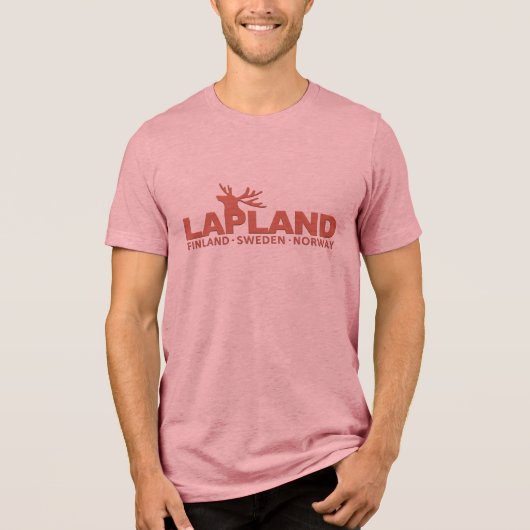 LAPLANDシャツ – スタイルとカラーを選択 トライブレンドTシャツ (正面)