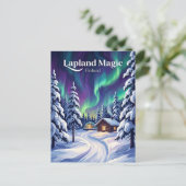 Lapland Finland ポストカード (スタンド正面)