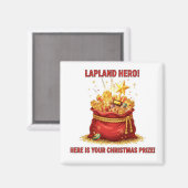 Lapland Hero Christmas Prize Reward Motivation Mag マグネット (正面/裏面)