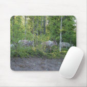 Lapland mousepadのトナカイ マウスパッド (マウス)