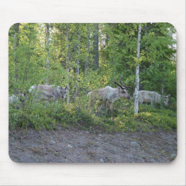 Lapland mousepadのトナカイ マウスパッド
