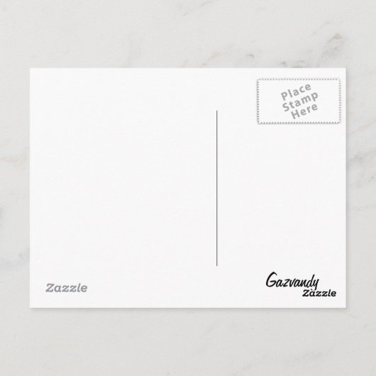 Laposte ポストカード (裏面)