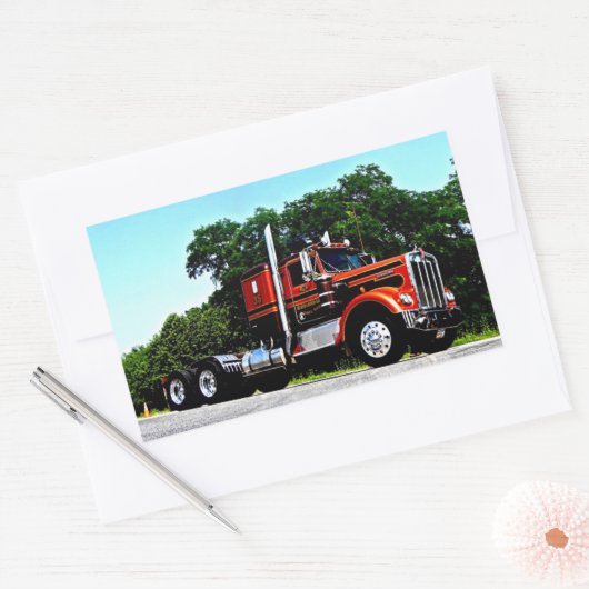 LappのAモデルのステッカー 長方形シール (封筒)