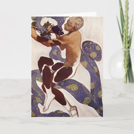 L'Apresミディのd'un Faune カード (正面)